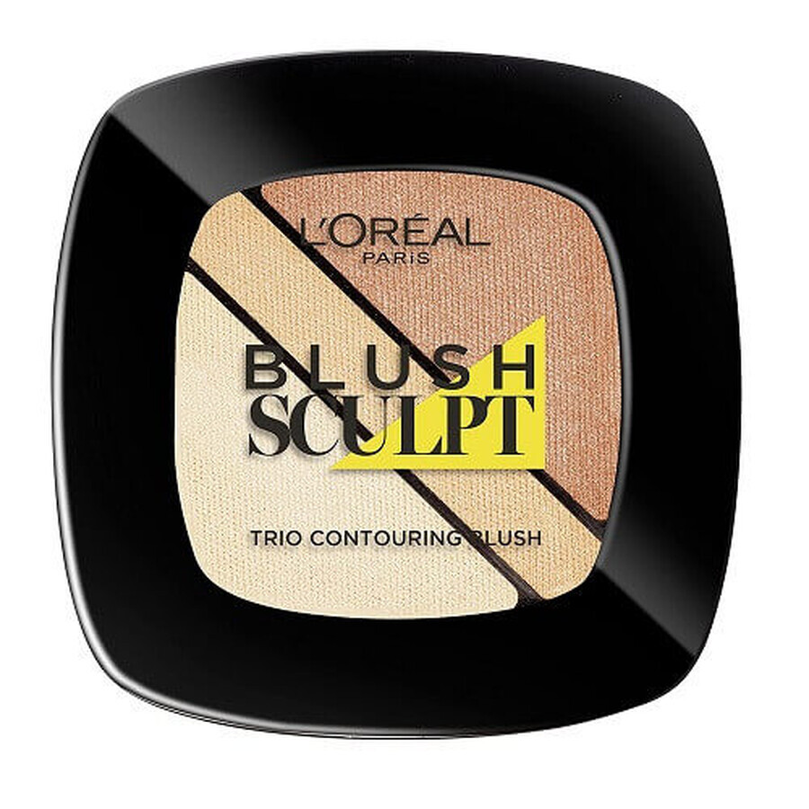 Fard de obraz, Loreal, Blush Sculpt, 101 Soft Sand Ambre