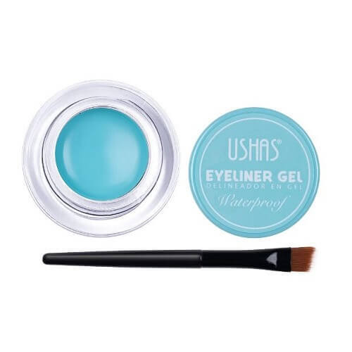 Tus gel colorat, Ushas, Waterproof, Baby Blue, 3.8 g