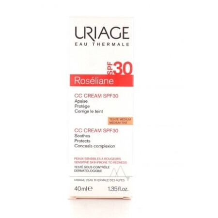 Uriage Roseliane CC Toning Cream SPF30 40ml