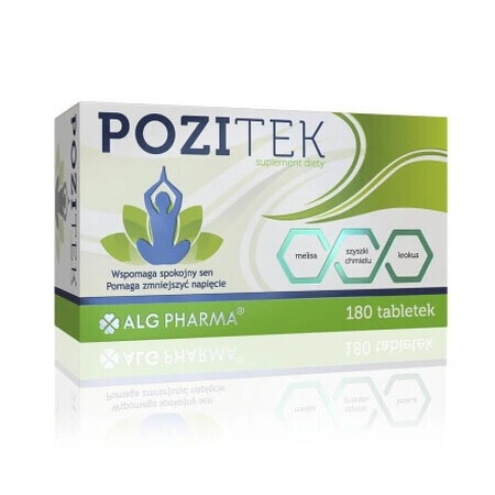 Pozitek, 180 comprimate