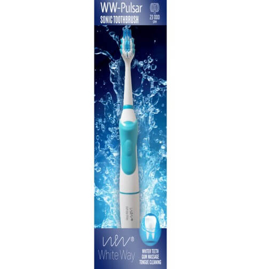 White Way WW-Pulsar Periuta de dinti Sonic Blue 1 bucata