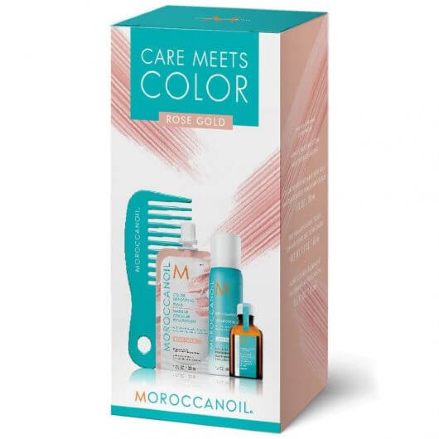 Set Care meets Color Rose Gold, Moroccanoil