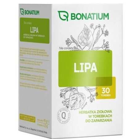 Bonatium Lime Herbal Tea, 30 pliculețe - Utilizare pe termen lung!