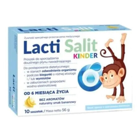 Lacti Salit Kinder, 10 plicuri - Termen lung de valabilitate!