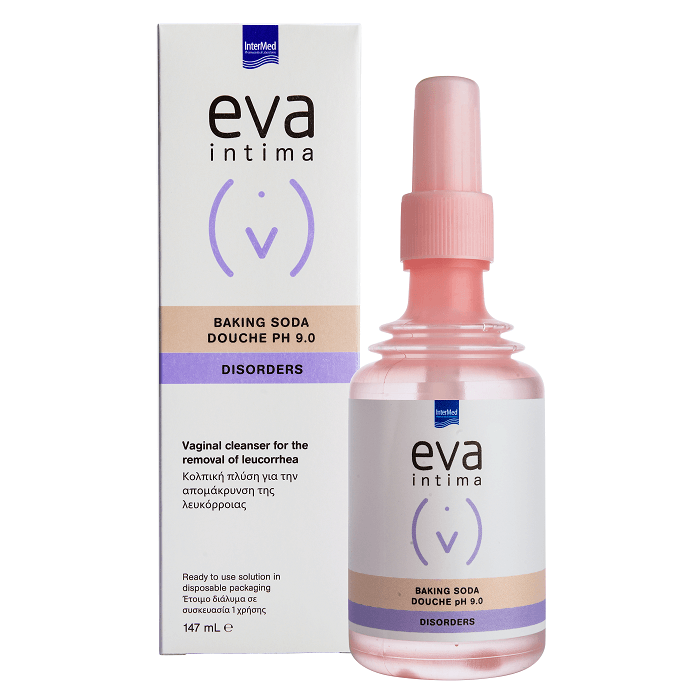 Solutie de curatare vaginala Eva Intima Baking Soda Douche pH 9.0, 147 ml, Intermed Frumusete si ingrijire