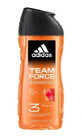 Adidas Team Force el duș pentru bărbați, 250ml