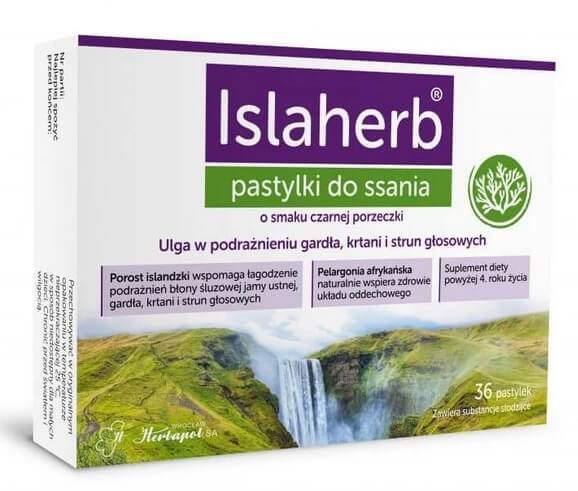 Islaherb, 36 pastile