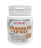 Vitamina D3 + K2 MAX, 120 comprimate