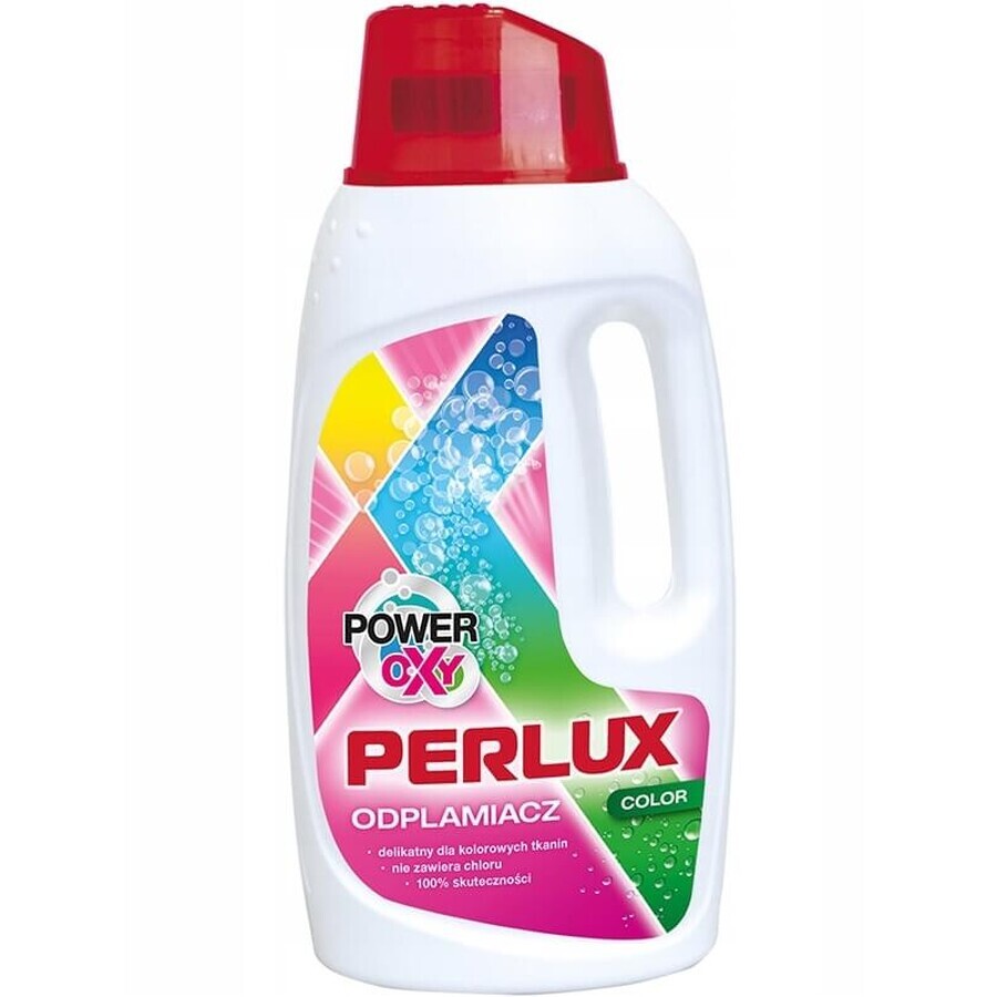 Soluție de îndepărtare a petelor Perlux pentru țesături colorate, 1,4 l