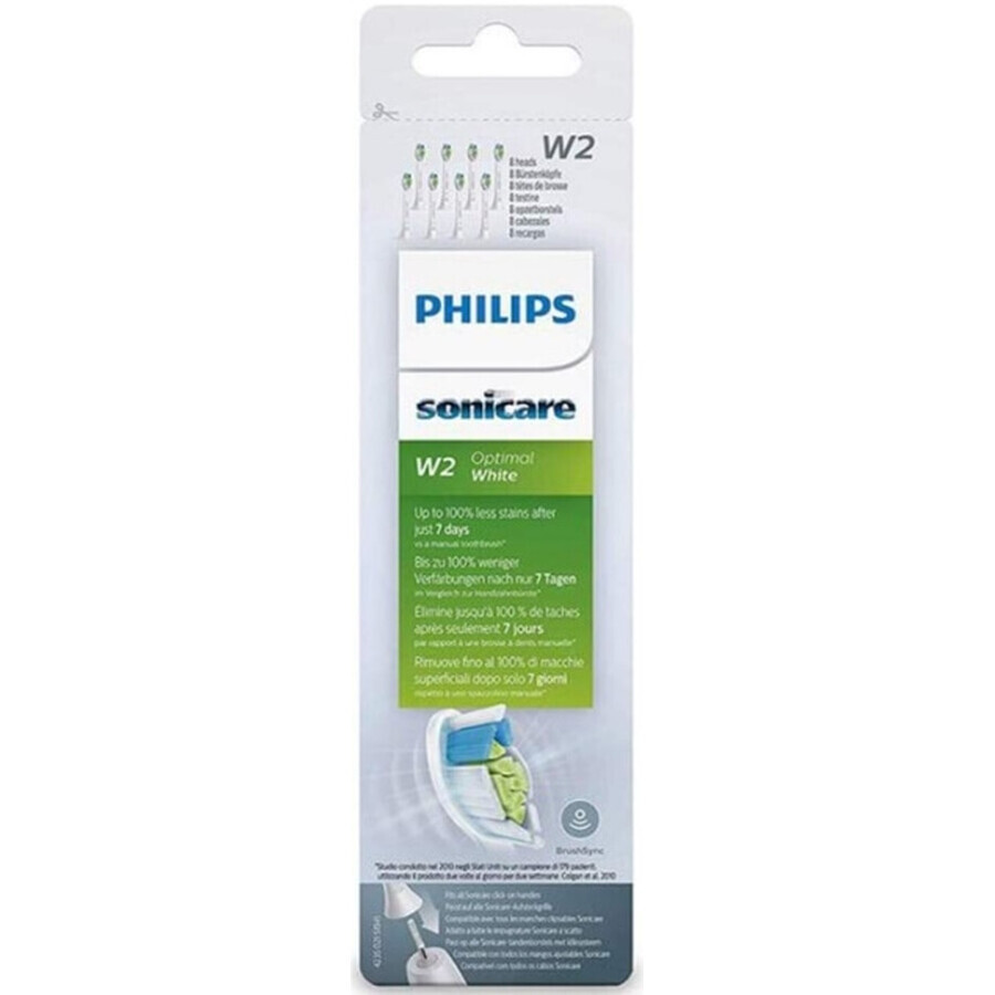 Philips, Sonicare HX6068/12, Capete de perie de schimb, 8 bucăți