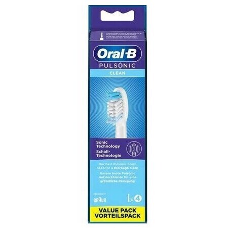 Oral-B, Pulsonic Clean, Tampoane de schimb, 4 bucăți