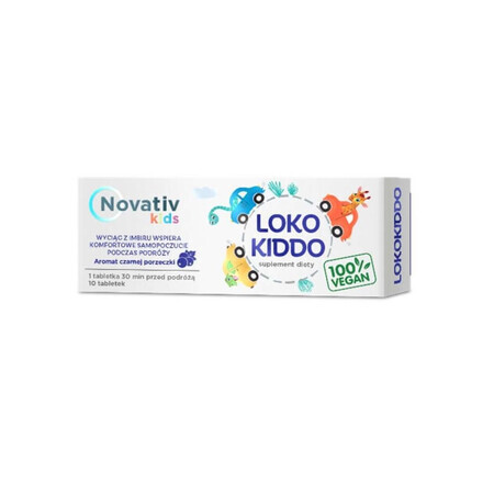 Novativ Kids Lokokiddo, 10 comprimate