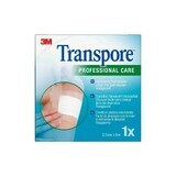 3M Transpore Cerotto Trasparente 2,5cm x 5m Refill, 1 pezzo