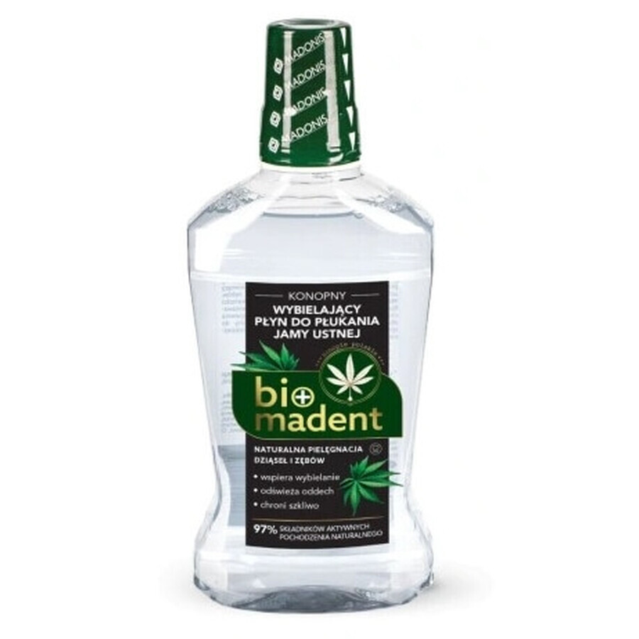 Bio Madent, Apă de gură de albire, 500 ml