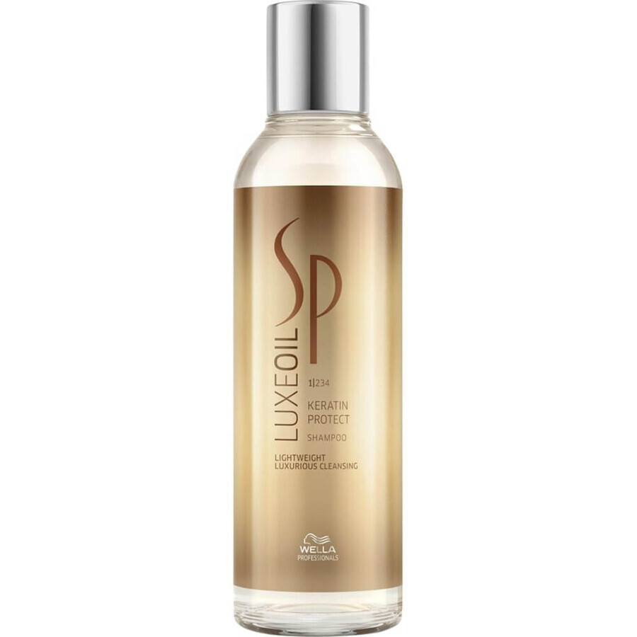 Șampon Wella SP Luxe Oil Keratin Protect pentru păr deteriorat, 200ml