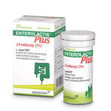 Enterolactis Plus, 15 capsule