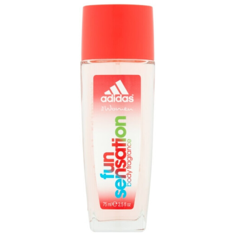 Adidas Donna, Deodorante spray, sensazione di divertimento, 75 ml