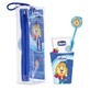 Set de călătorie Chicco Paste + Periuță de dinți + Pahar + Geantă 3-6l Albastru