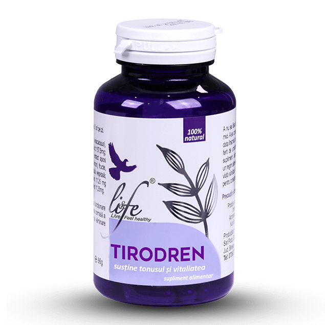 Tirodren Bionovativ, 120 capsule, Dvr Pharm