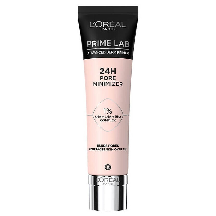 Fond de ten L Oreal Paris Prime Lab 24h pentru minimizarea porilor, 30ml