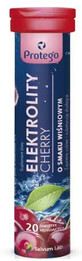 Protego Elektrolity Cherry, 20 comprimate efervescente