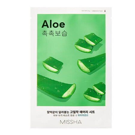 Missha Maschera idratante ed elasticizzante con Aloe Vera, 19ml