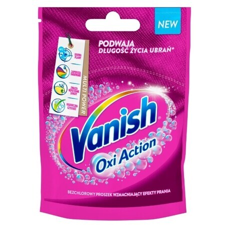 Vanish demachiant pentru țesături colorate Oxi Action Pink pentru culoare 30 g