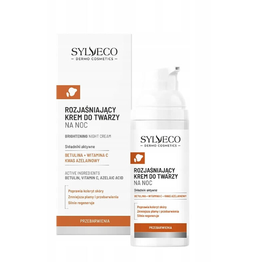 Sylveco Dermo Dermo Discolouring Night Cream 50 ml