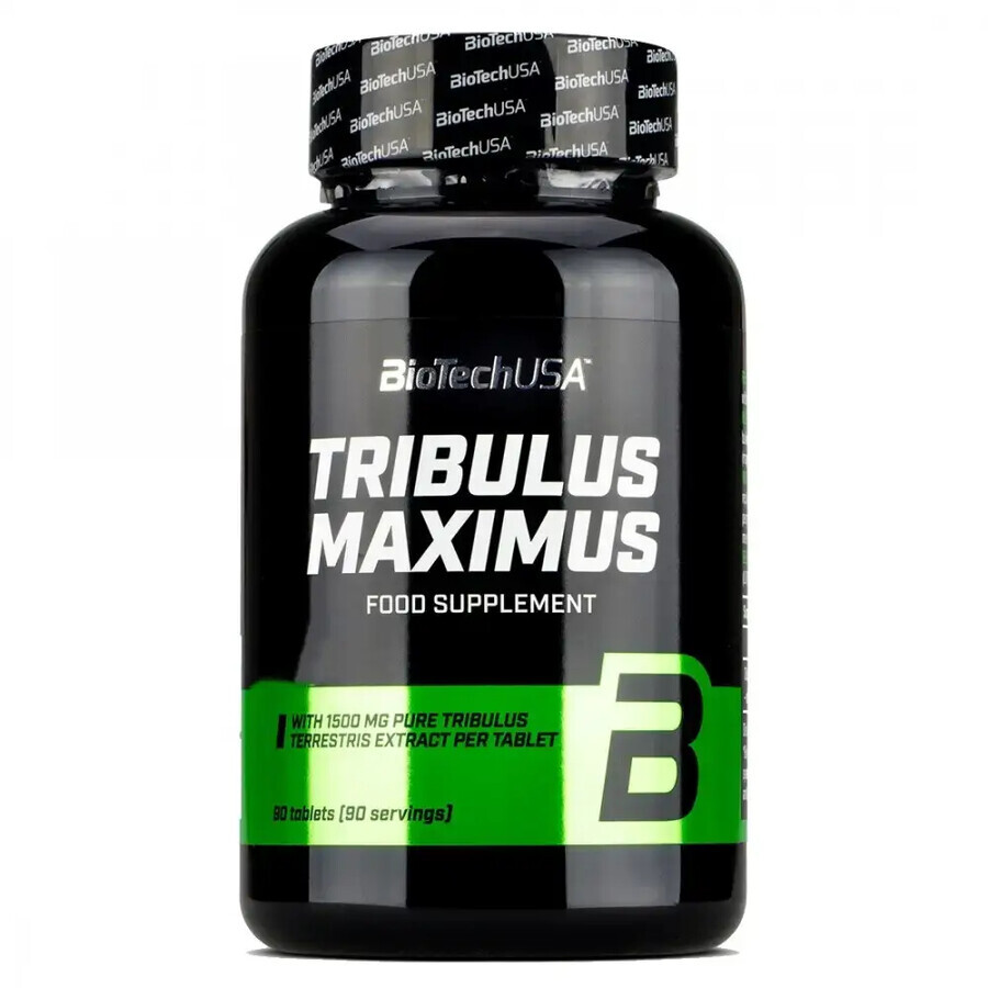 Tribulus Maximus 1500 mg, 90 comprimate, Biotech USA recenzii