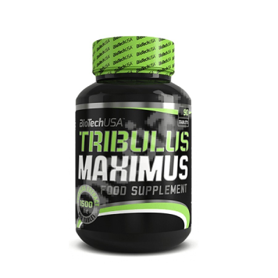 Tribulus Maximus 1500 mg, 90 comprimate, Biotech USA recenzii