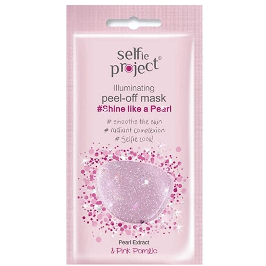 Selfie Project, 3shine like a pearl, Maschera illuminante, 12ml