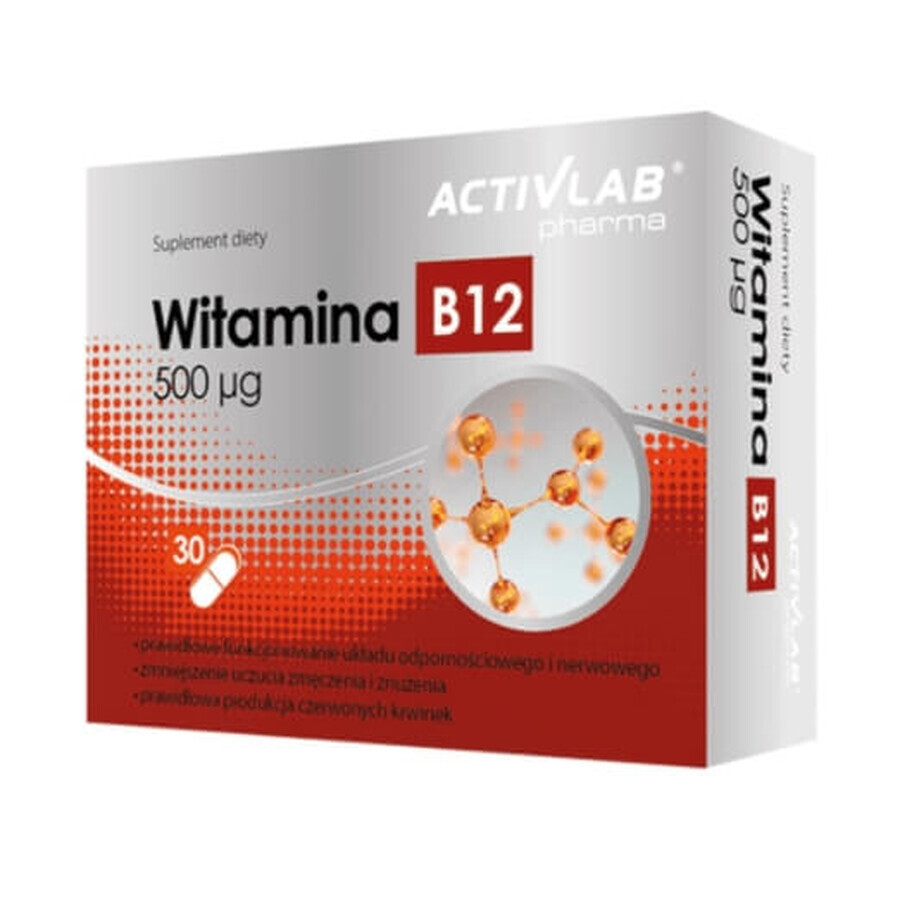 Vitamina B12 50 mcg, 30 capsule