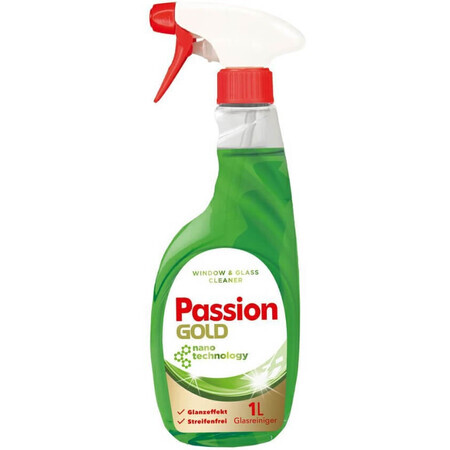 Detergent de sticlă verde Passion Gold, 1 l