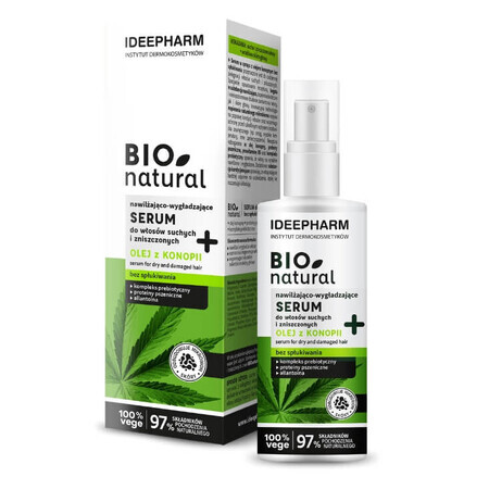 Bio Natural, Siero per cera secca e danneggiata senza suppurazione, 200 ml