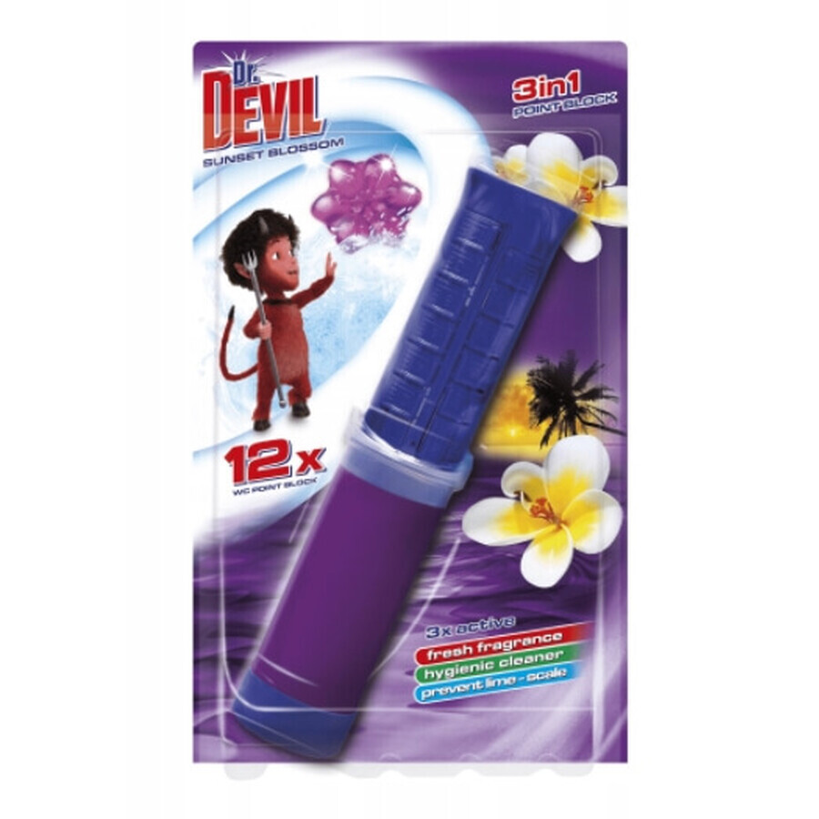 Dr, Devil, Spray da toilette ai fiori di tramonto, 75 ml