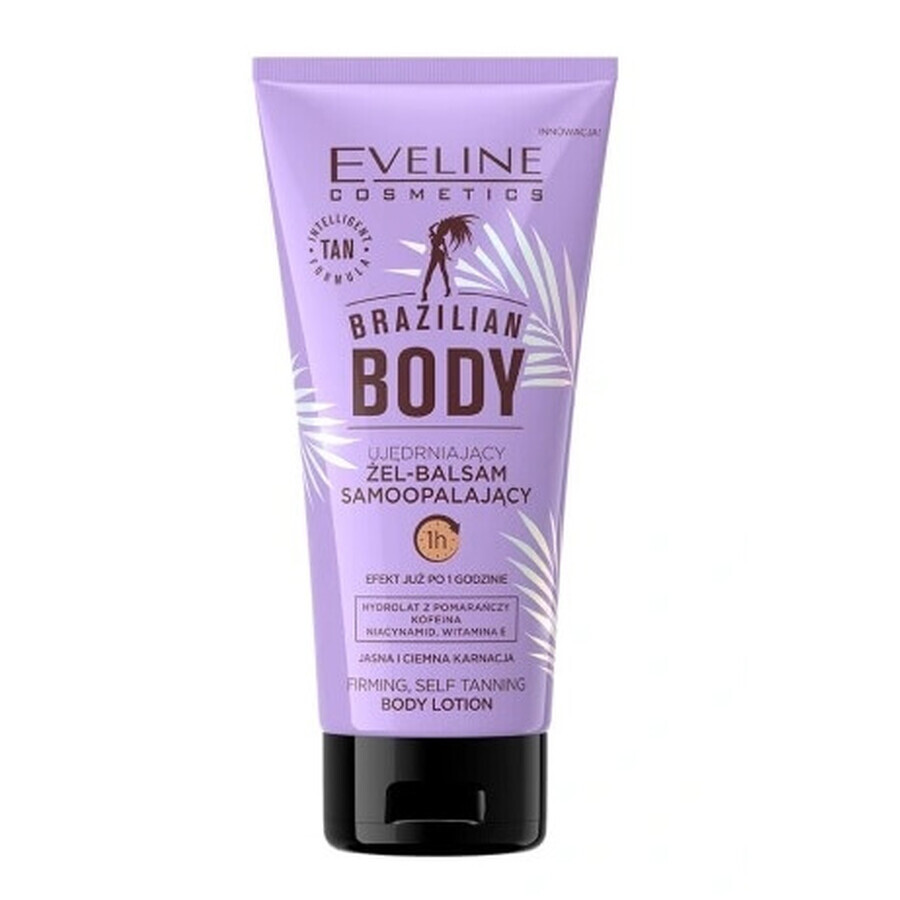 Eveline Brazilian Body Ujdrniajcy el-balsam samopalajcy, 150 ml