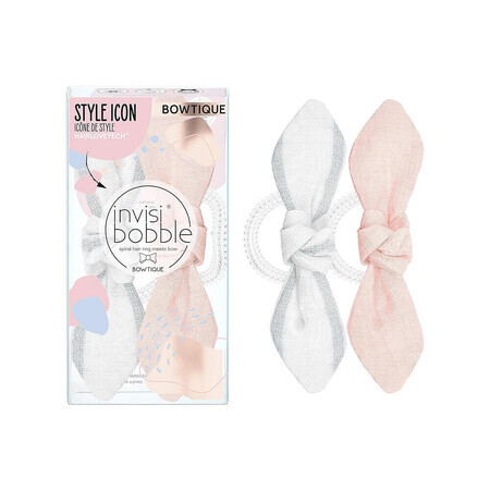 Invisibobble Bowtique Nordic Breeze Nordic Breeze elásticos de cera Lemming Go, 2 piezas