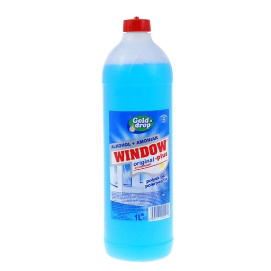 Detergent pentru ferestre, geamuri și oglinzi, Amoniu, 1l