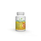Vitamina D3 Forte 2000 UI, 60 comprimate, Justin Pharma