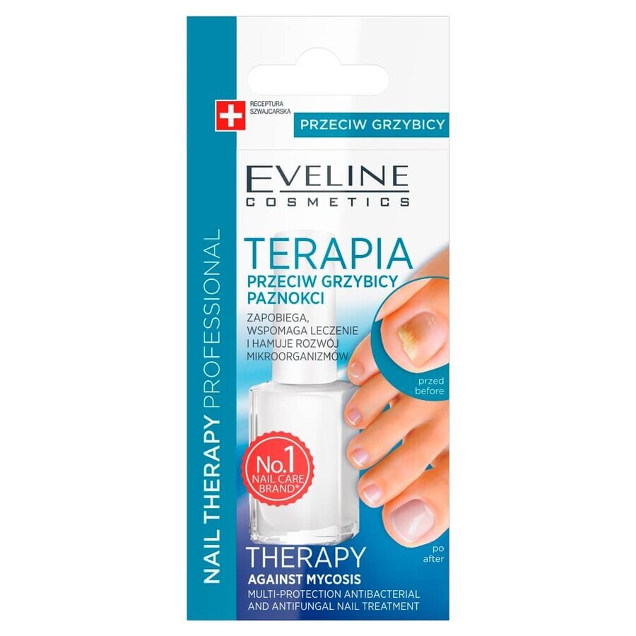 Eveline Cosmetics Terapie împotriva ciupercilor unghiilor, 12ml