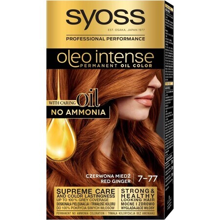 Syoss Oleo Intense Cera Color con aceites 7-77 Red Mied