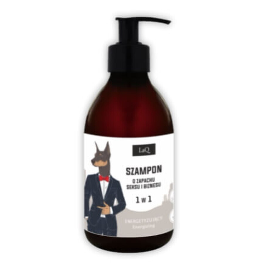 LaQ, Doberman Shampoo energizzante per ragazzi, 300 ml