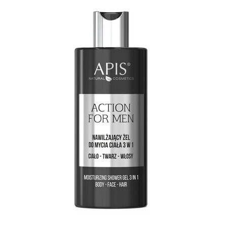 Apis Action For Men Limpiador Corporal Hidratante 3 en 1 300ml