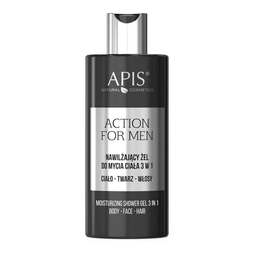 Apis Action For Men Limpiador Corporal Hidratante 3 en 1 300ml