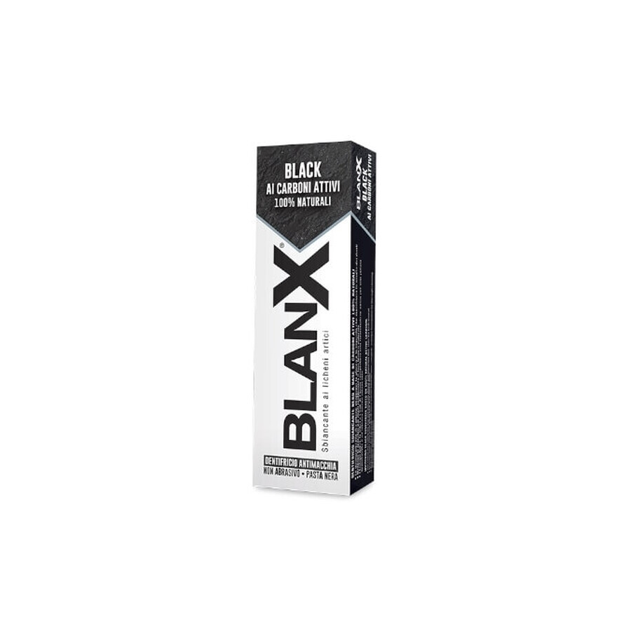 BlanX Pastă de dinți de albire Black Carboni, 75 ml