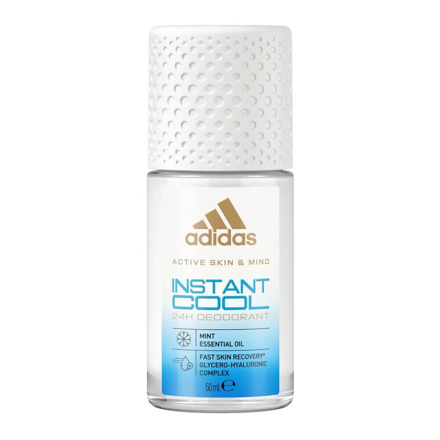 Desodorante Adidas Active Skin amp; Mind Instant Cool Ball, 50ml