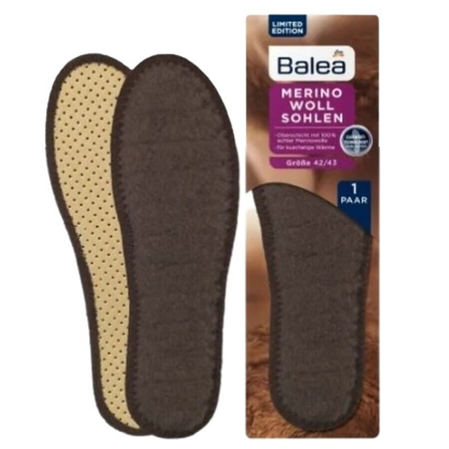 Balea, Einlegesohlen für Schuhe, 42/43, 1 Paar