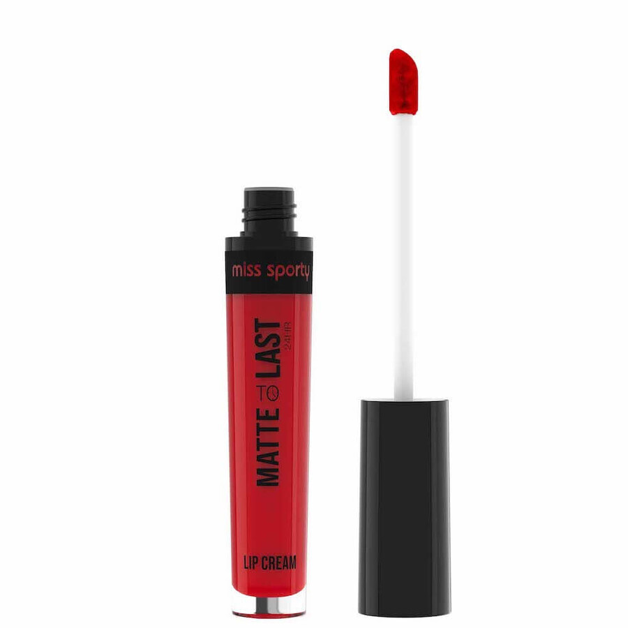 Miss Sporty Matte To Last 24H Rouge à lèvres liquide mat 300 Vivid Red, 3.7ml