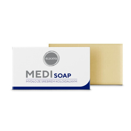 Ecocera Medi Soap Sapun antibacterian cu argint coloidal, 100g