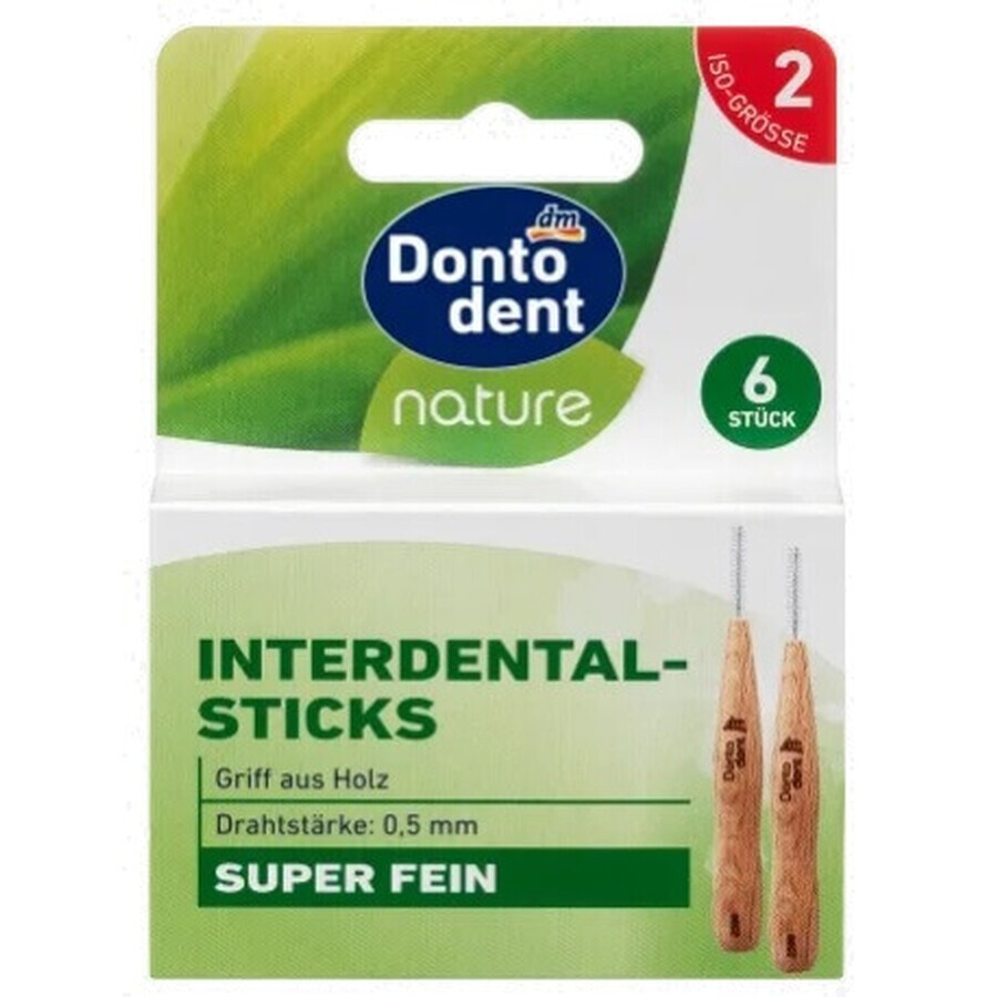 Dontodent, Scovolini interdentali, Nature, ISO 2, 6 pz.